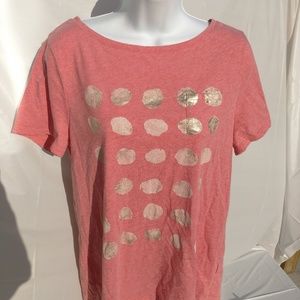 Tommy Hilfiger Women's Size Large Spotted TShirt